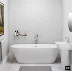 Стінові ПВХ панелі White Sparkle